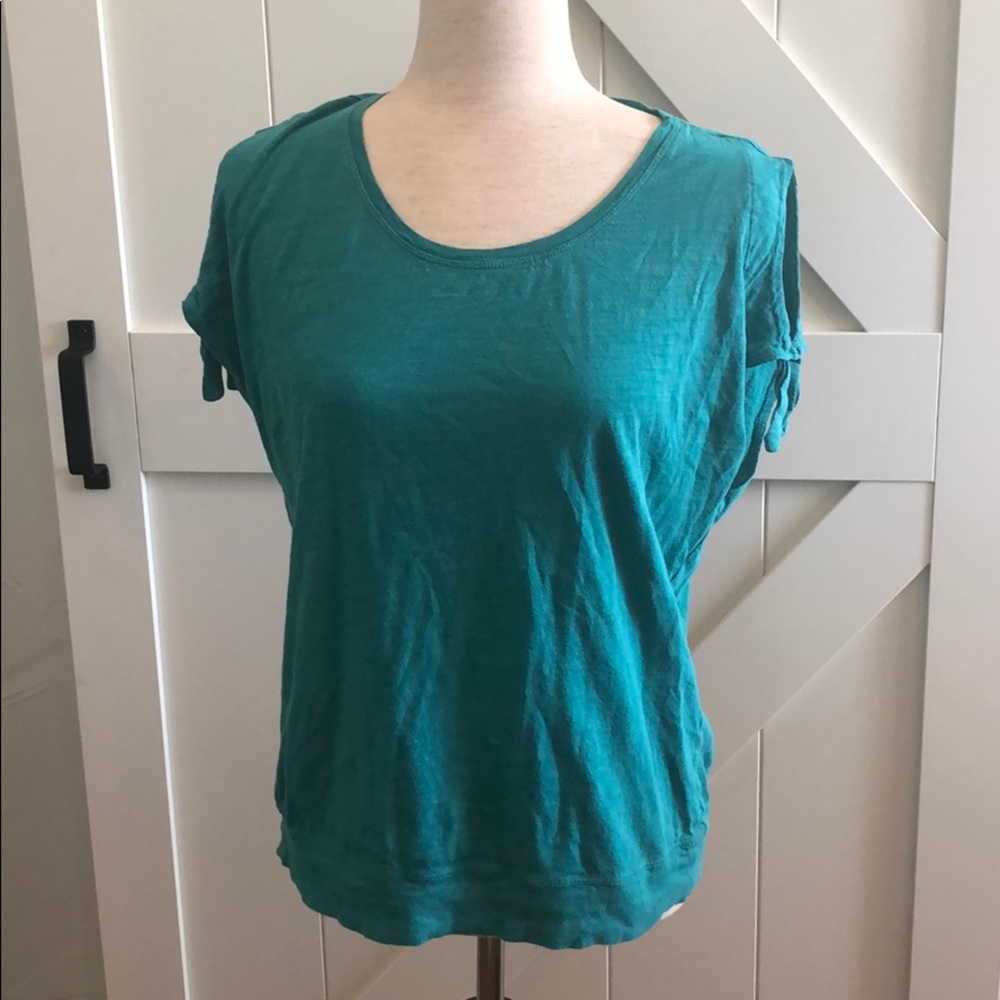 CAbi Cold Shoulder Tee